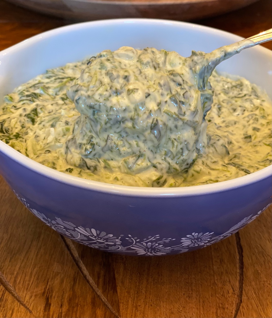 My Favorite Creamed Spinach